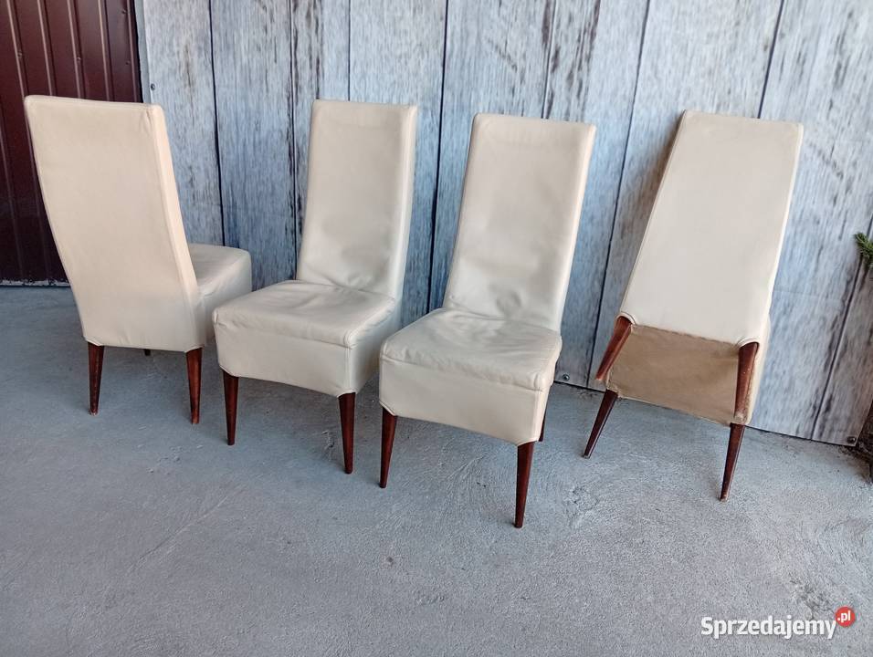 nowoczesne krzesła skóra 372 Byczyna