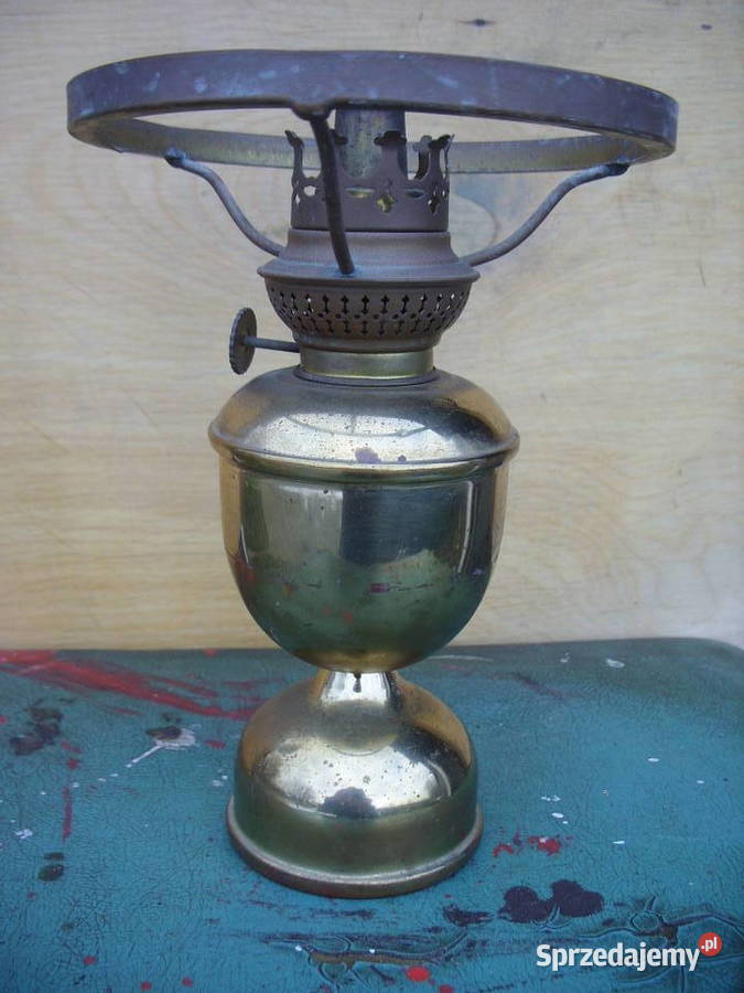 Stara mosiezna lampa naftowa BRENNER KOSMOS Wołów sprzedam