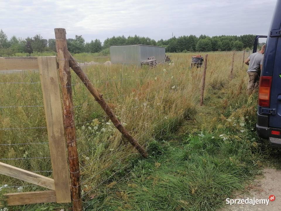 ogrodzenia z siatki leśnej tymczasowe budowlane Łódź