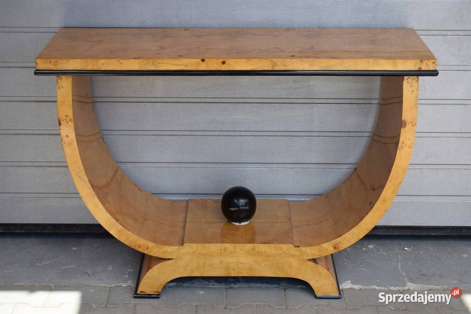 Drewniany Stolik Stół Konsola Art Deco Salon Kraków sprzedam