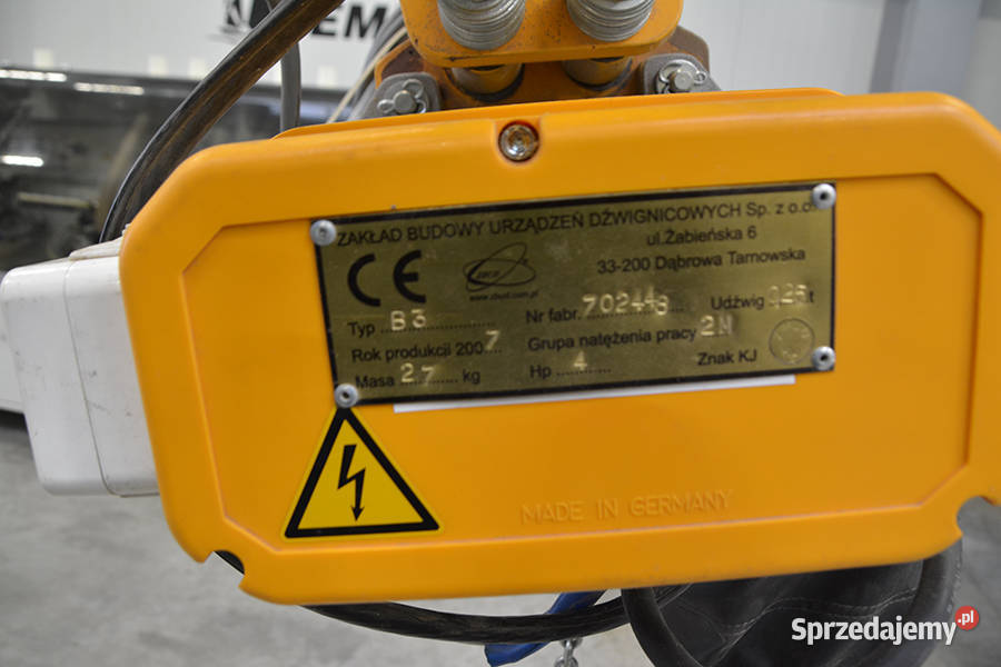 6557 WYCIAGARKA ŁAŃCUCHOWA LIFTKET 250 Biertowice