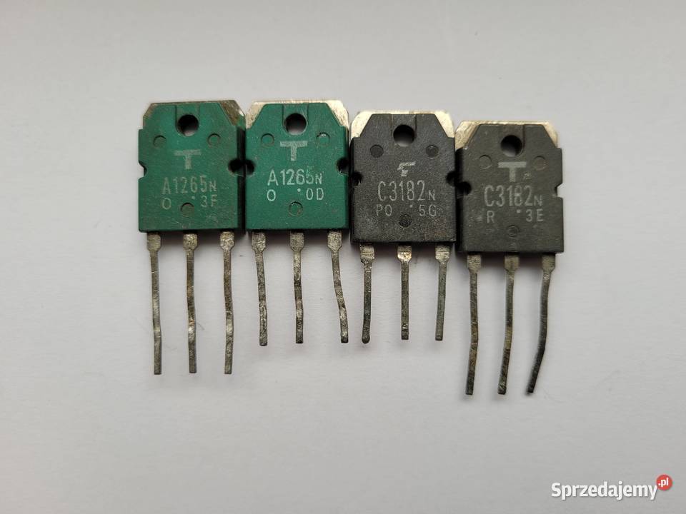 Tranzystory 2SA1265N 2SC3182N Toshiba