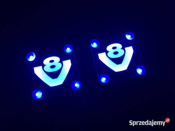 Tabliczki narożnikowe LED 2 sztuki 40 wzorów Kobierno