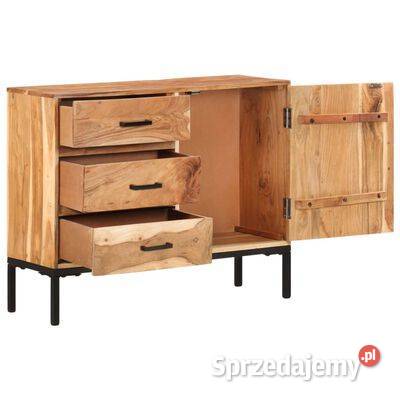 vidaXL Komoda 88x30x73 lite drewno mazowieckie Warszawa