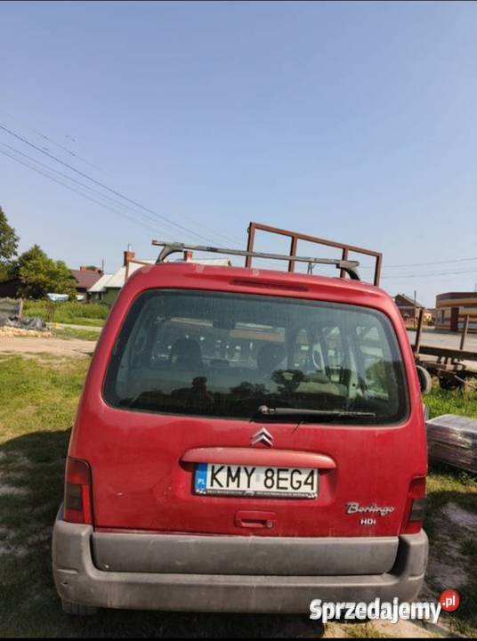 Citroen Berlingo 20hdi nieuszkodzony Wola Zarczycka
