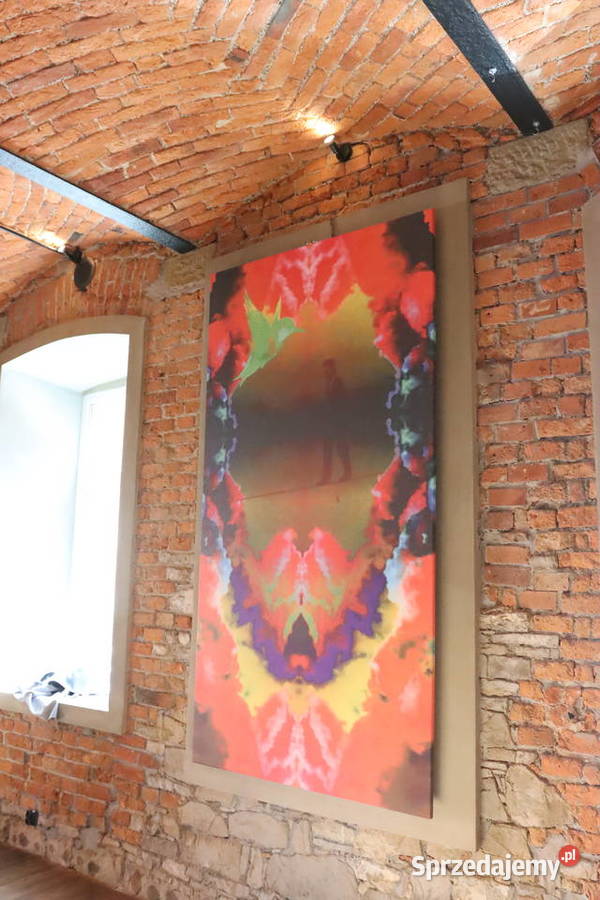 Duży obraz salon pokój jadalnia pracownia