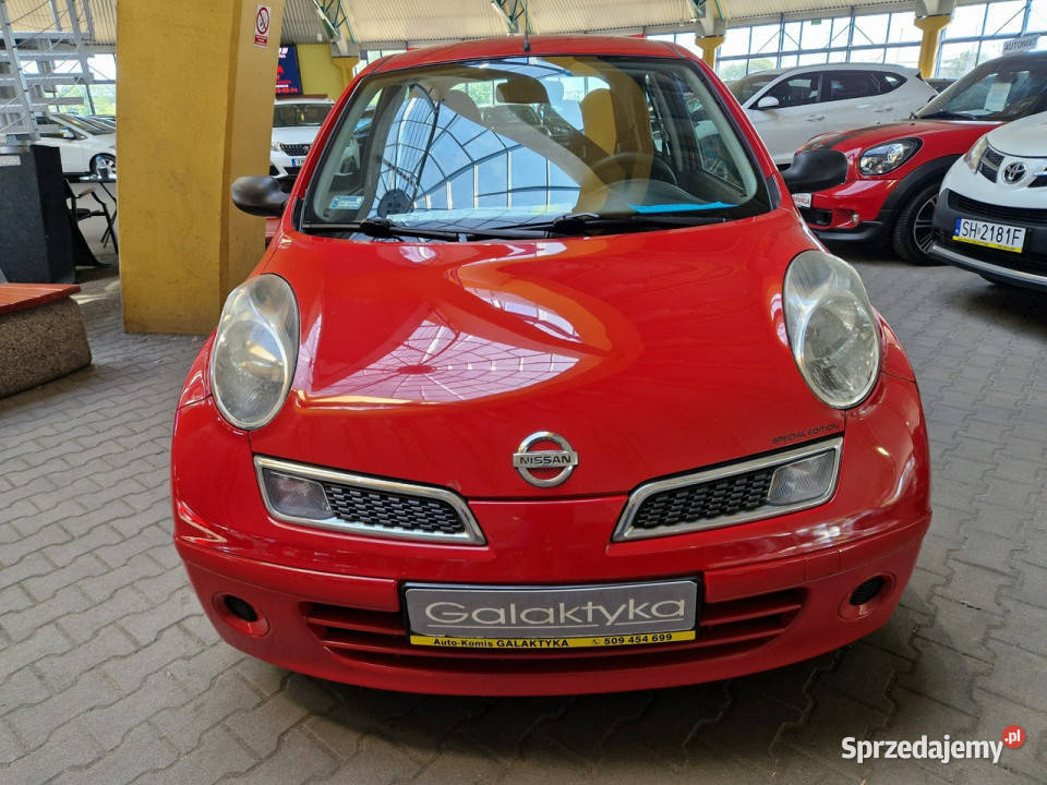 Nissan Micra OPIS W PODANEJ ROCZNA GWARANCJA K12 śląskie