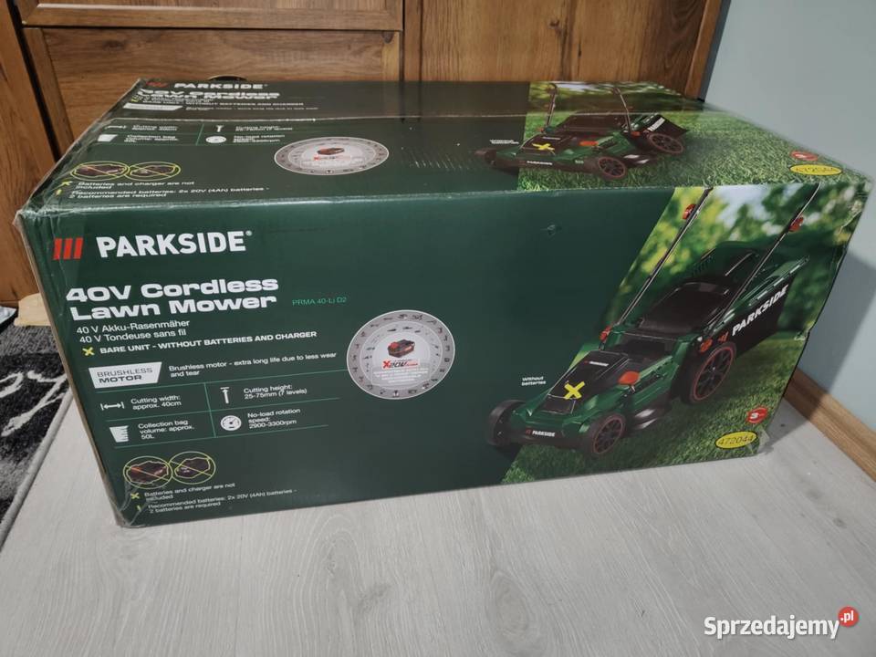 Parkside Akumulatorowa kosiarka 40 V PRMA 40Li Żyrardów