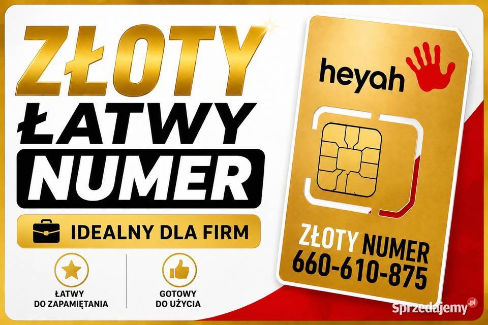 Złoty Numer Heyah 660610875 Pińczów