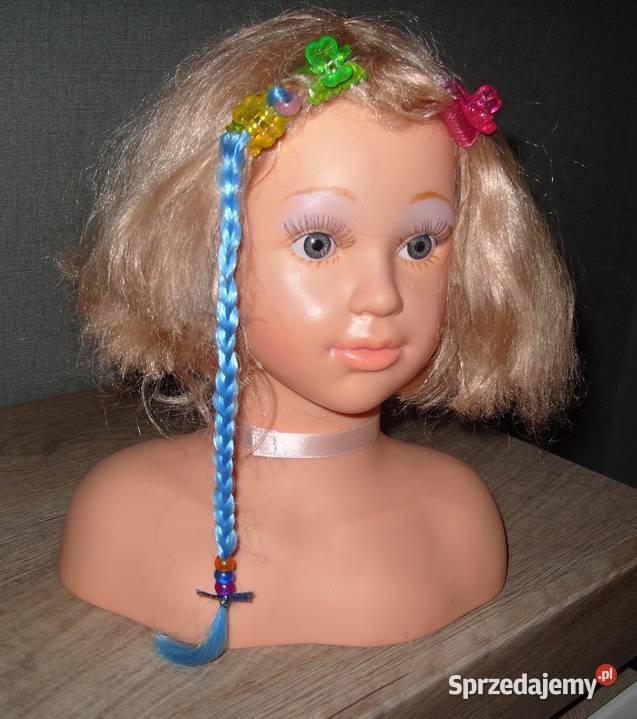 Duża głowa do czesania stylizacji Princess Rawicz