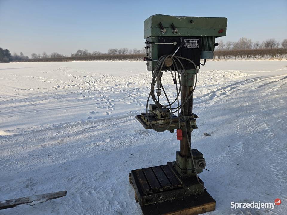 Wiertarka słupowa PK 203 z posuwem Lwówek