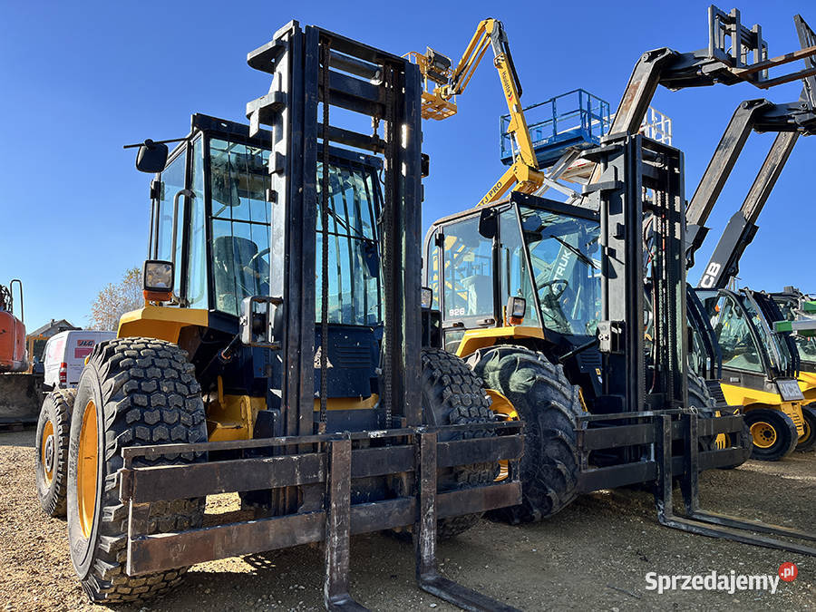 Wózek widłowy terenowy JCB 926 4 WD triplex 55 m