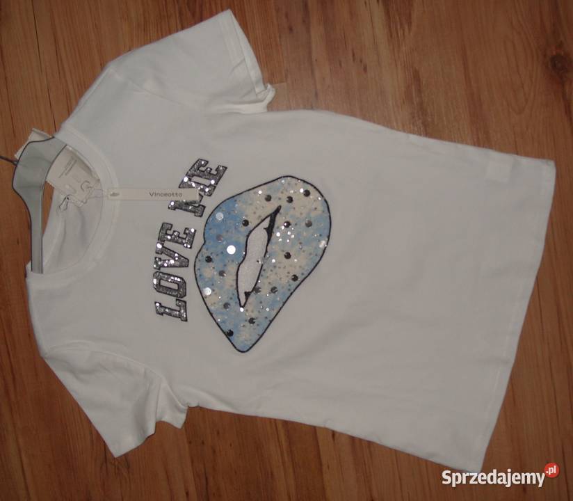 USTA cekiny TSHIRT SML Inny wzór Rawicz