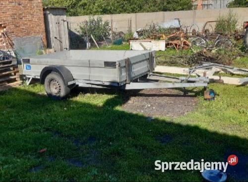 Przyczepka Samochodowa z hamulcem Najazdowym Tomaszów Mazowiecki sprzedam