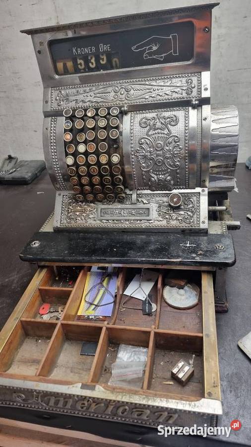 Kasa fiskalna antyk american cash register opolskie