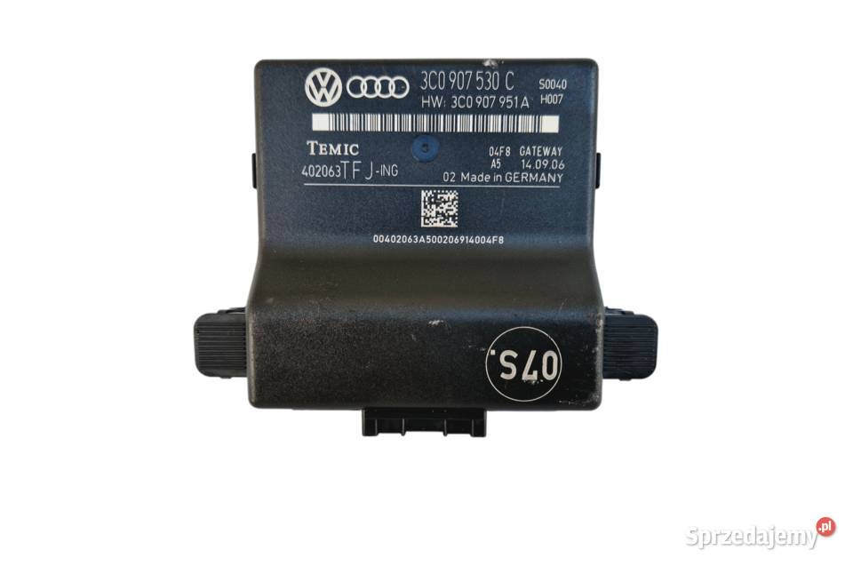 MODUŁ STEROWNIK GATEWAY VW PASSAT B6 3C0907530C Działoszyce