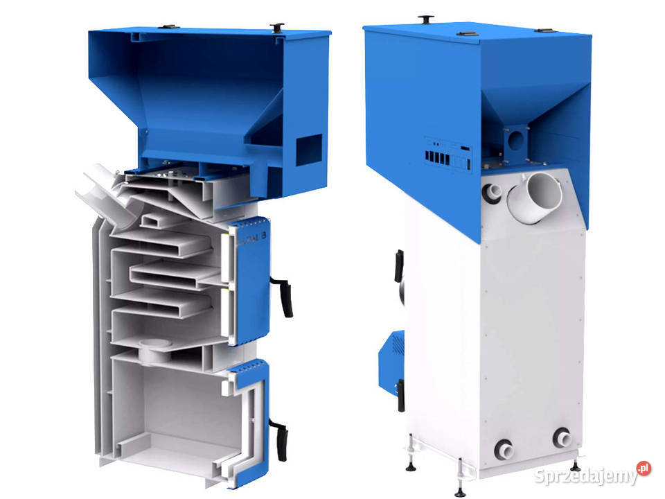 Kocioł piec 8kW slim z podajnikiem na pellet Kotły i Piece CO wielkopolskie Pleszew