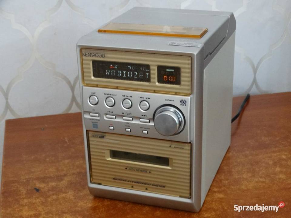 Wieża Kenwood RDS AUX mocna WYSYŁKA Jasło