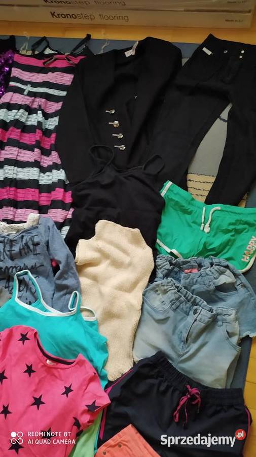 paka ubrań dziewczynki dziewczęca 156 164 38 Komplety i zestawy Poznań