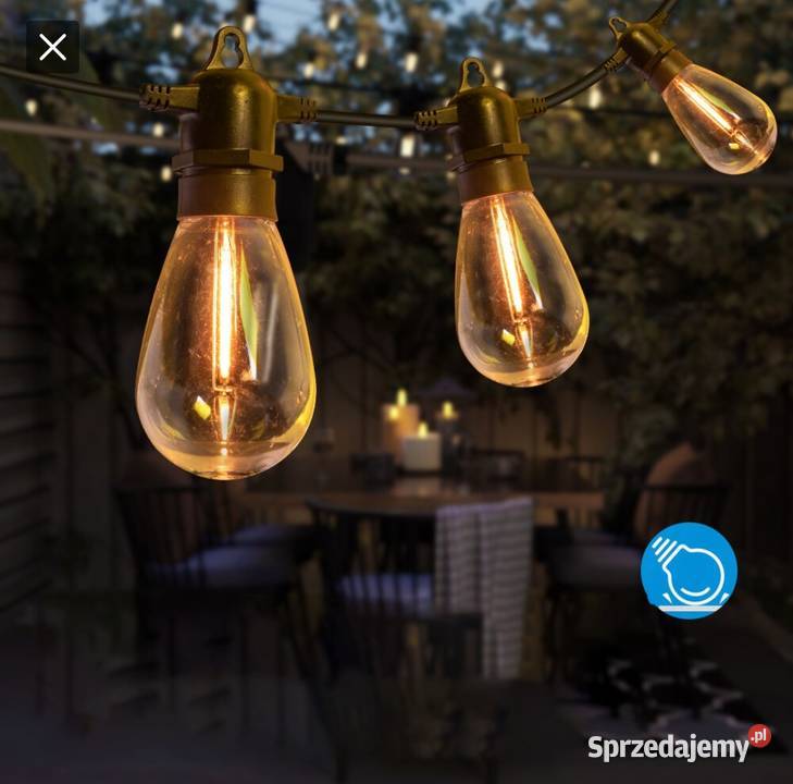 Lampa girlanda wisząca Lafiora Trzcianka