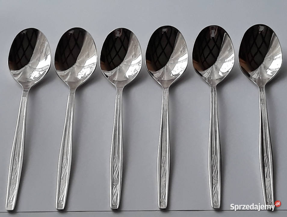 Posrebrzane łyżeczki do herbaty ARES EROS Hefra Dąbrowa Górnicza