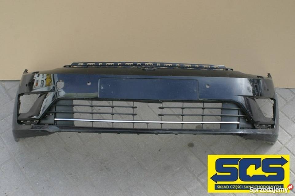 VW GOLF VII SPORTSVAN ZDERZAK PRZEDNI PRZÓD Bieleń