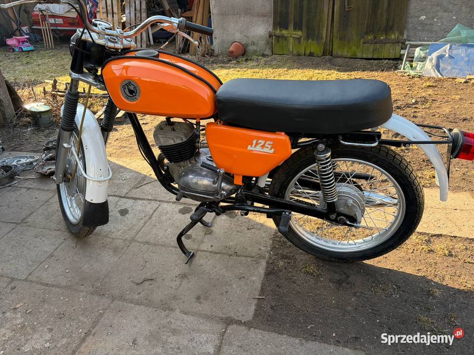 WSK 125 kos remoncie wielkopolskie Trzcianka