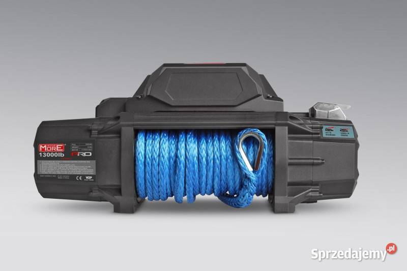 Wyciągarka MORE 4X4 PRO 13000lbs 12V lina Pasłęk