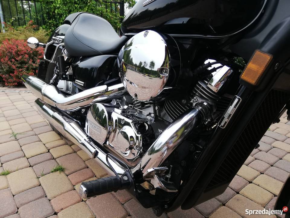 Honda Shadow 750 Spirit 2007r sakwy oparcie
