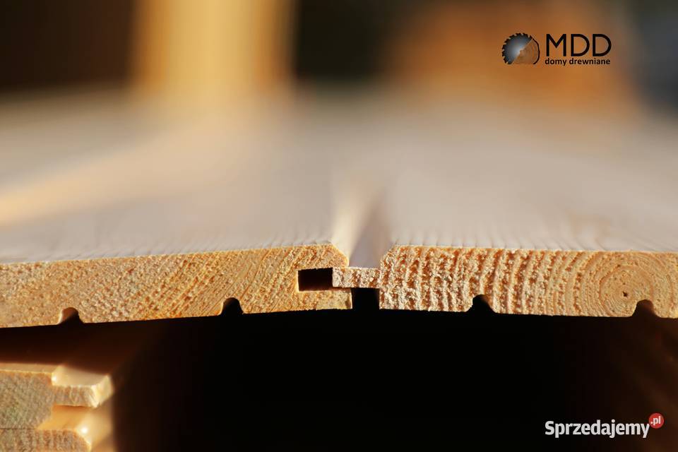 Szalówka deska elewacyjna świerkowa 14 x 121 mm Łabuńki Pierwsze