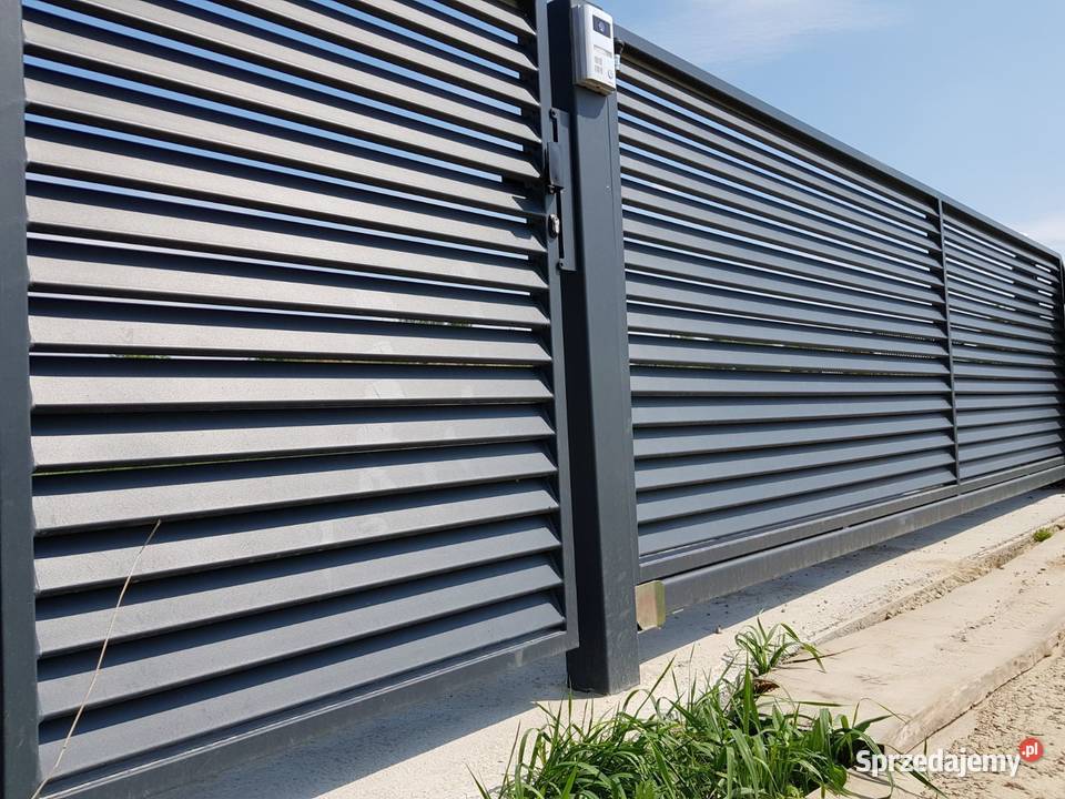 Brama przesuwna 500x150 VICTORY ogrodzenia bramy dolnośląskie