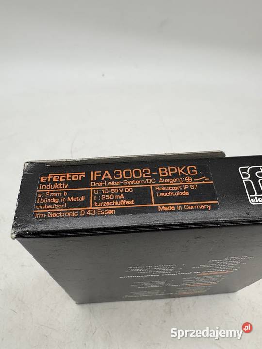 IFM IFA3002BPKG Czujnik indukcyjny Warszawa