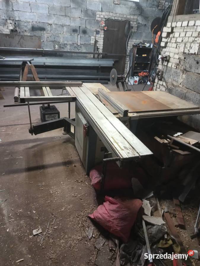 Piła formatowa z podcinakiem i wózkiem 2m Sieradz