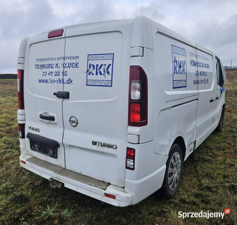 Opel Vivaro Long Długi Maxi FV23 Netto 24400 Śrem