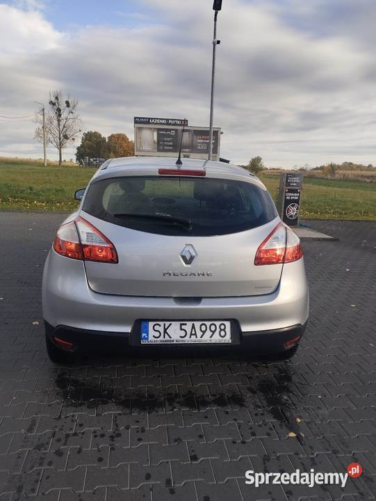 Renault Megane 16 benzyna 2011 178 polski salon Rybnik