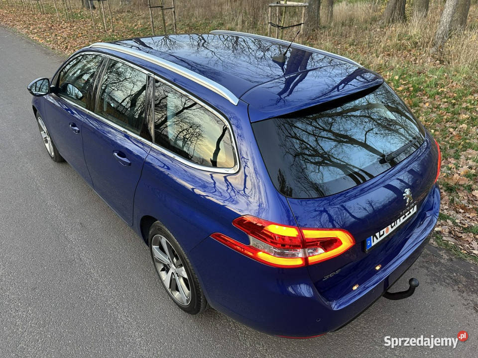 Peugeot 308 SW T9 Lift 20 HDi 150 Automat Navi serwisowany w ASO Józefkowo
