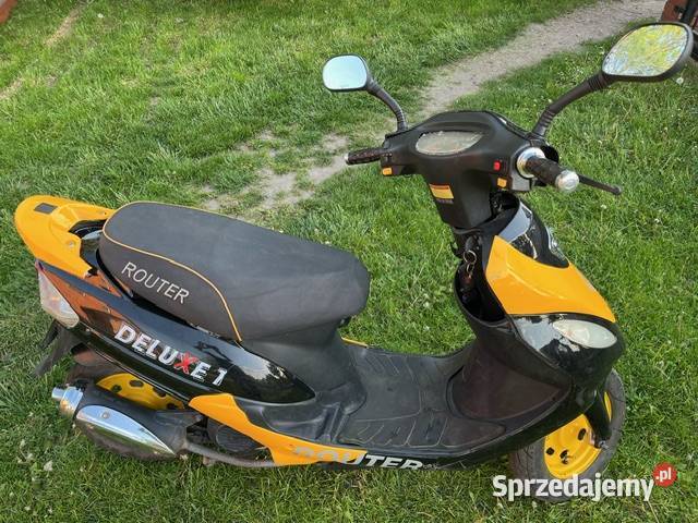 Sprzedam skutera Romet DeLuxe 1 Rok produkcji 2016 Kłodawa