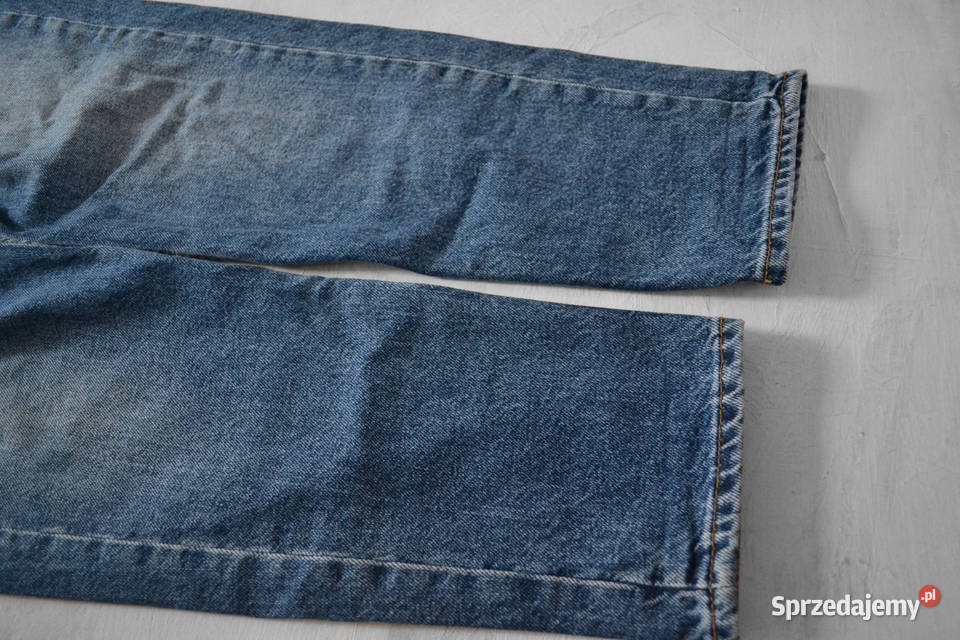 jeansowe spodnie z wysokim stanem mom jeans 27 S mazowieckie Warszawa