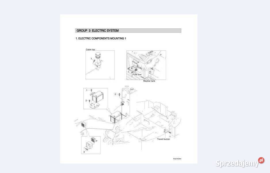 Hyundai R35Z7 instrukcja naprawy Kielce