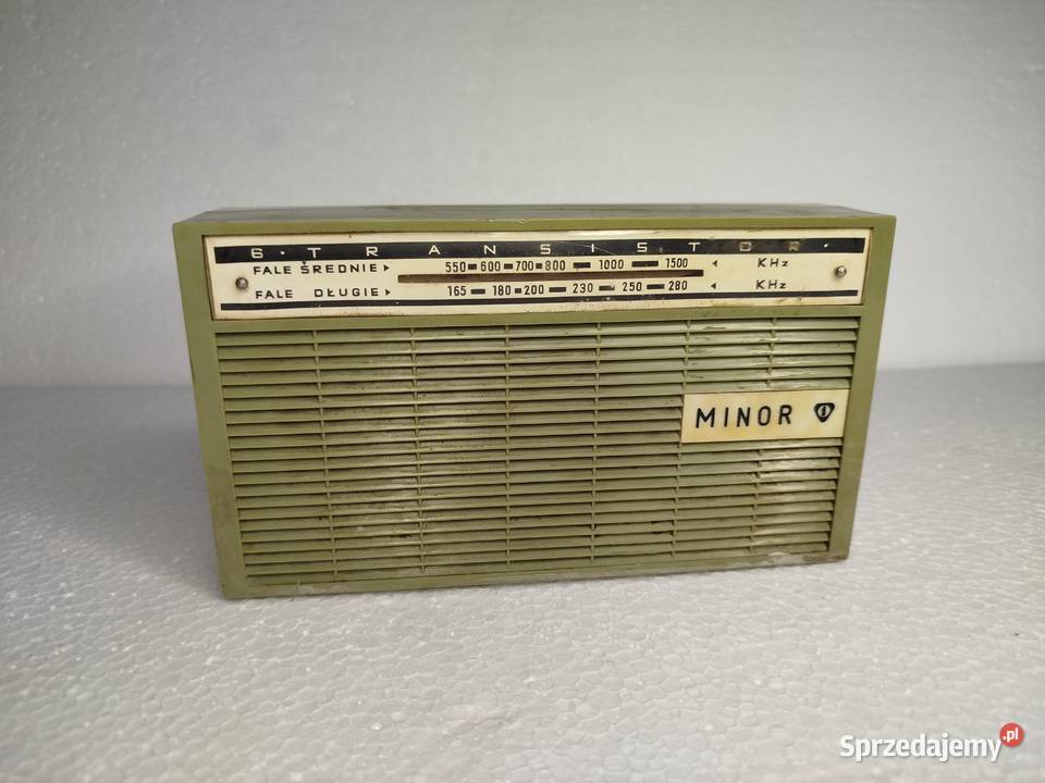 Radio odbiornik Unitra Minor Radioodtwarzacze Zgierz