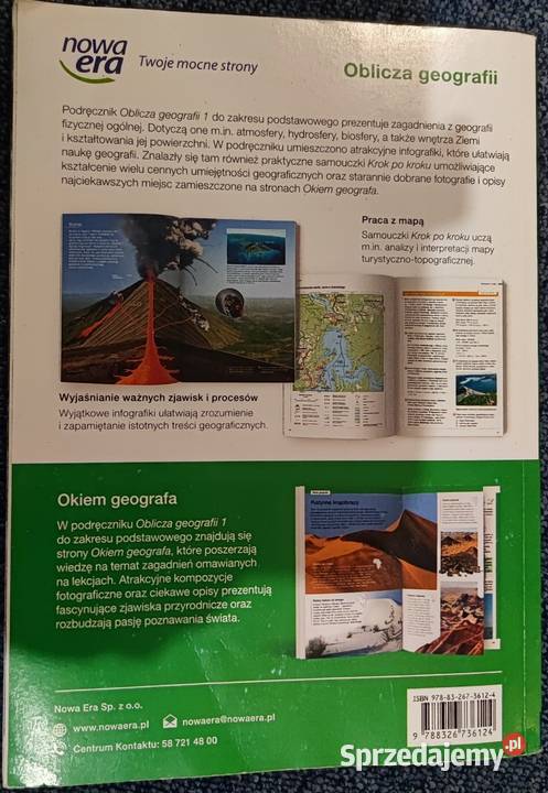 Oblicza geografii 1 podręcznik Rok wydania 2019 śląskie Krzepice