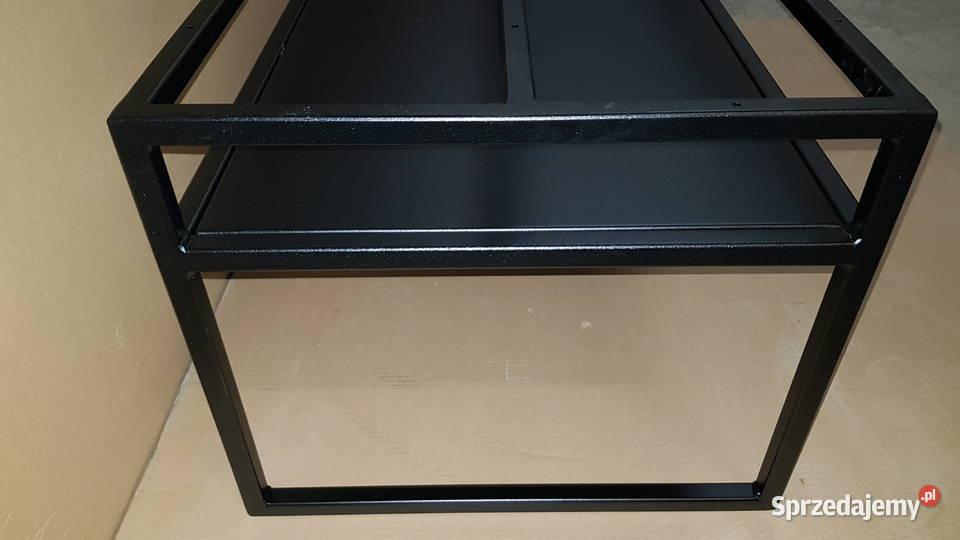 Ława stalowa stolik kawowy z półką blaszaną 50cm Pabianice