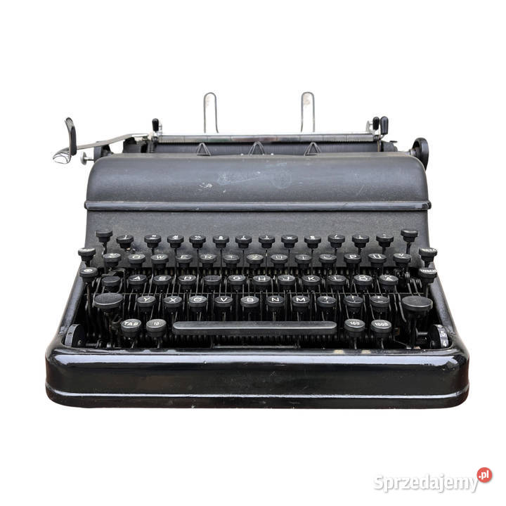 Zabytkowa maszyna do pisania Rheinmetall Model Warszawa