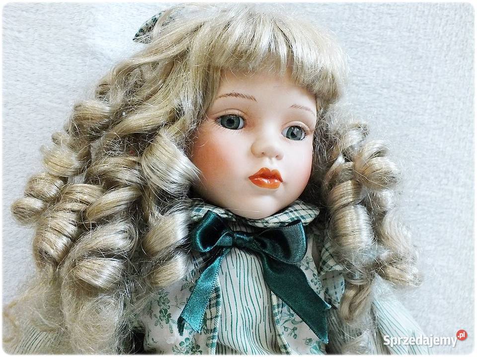 Porcelanowa stara Lalka wys52 Kolekcjonerska Żary