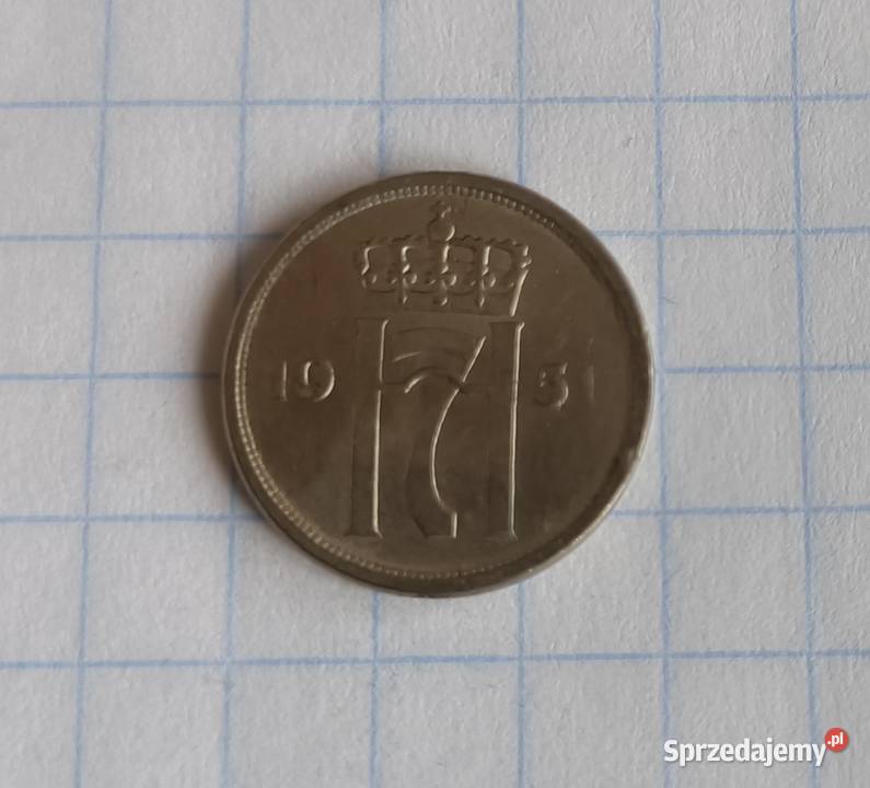 10 ORE 1951 NORWEGIA Piszczac
