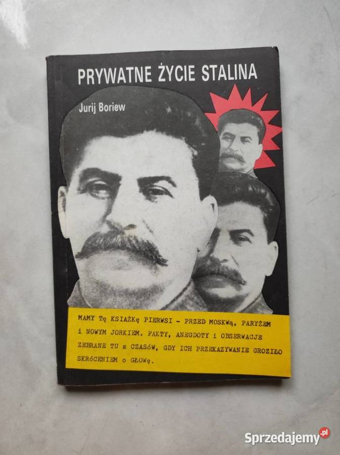 Prywatne życie Stalina Jurija Boriew Kielce