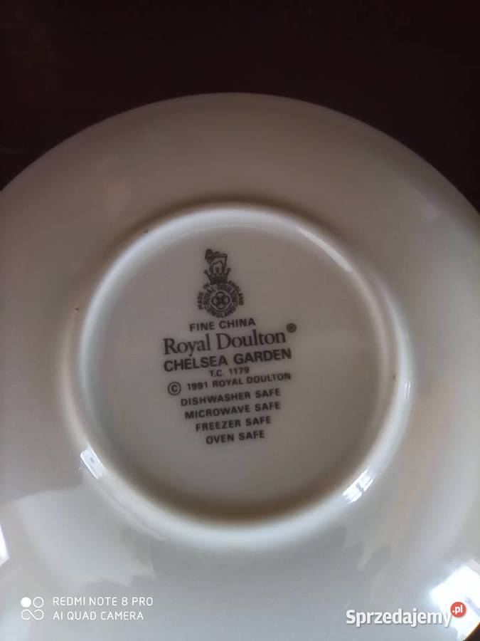 Filiżanka do mocci Chelsea Garden Royal Doulton Porcelana i szkło Gdańsk
