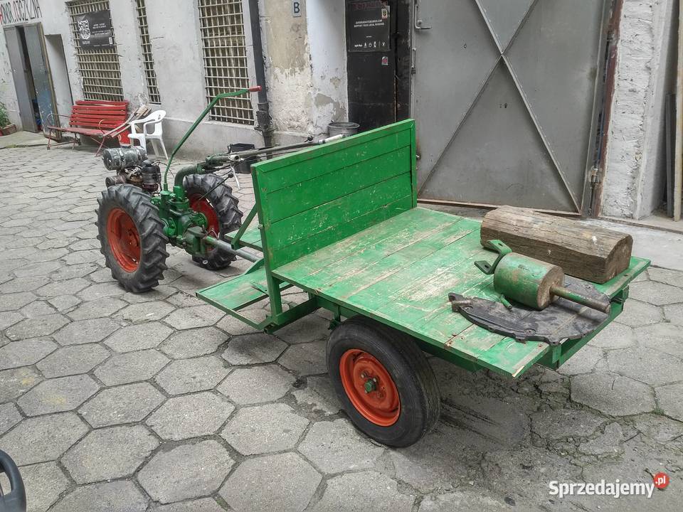 IRUS 600 jednoosiowy traktorek ogrodowy Przyczepy rolnicze Szczecin