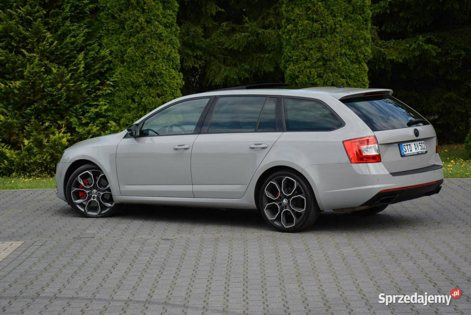 koda Octavia VRS Panorama Radar ACC Duża Navi Ostrów Mazowiecka