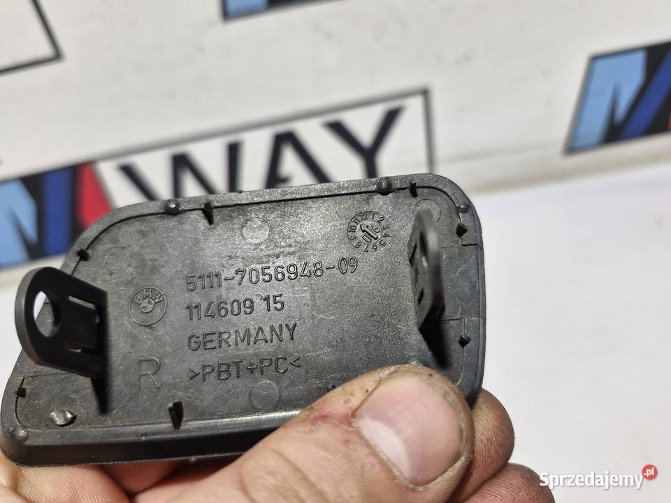 BMW E60 E61 ZAŚLEPKA SPRYSKIWACZA PRAWA 7056948 dolnośląskie